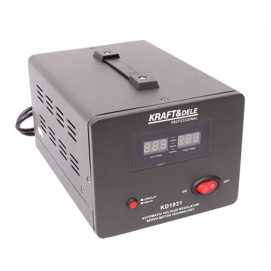 *BuZZ* Stabilizator de tensiune Kraft&Dele KD1931, 1000VA, 230V