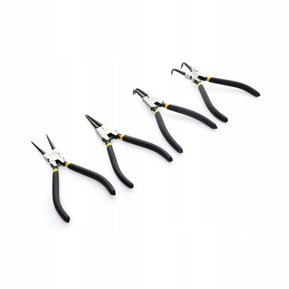 Set clesti sigurante Seeger si coliere 4 tipuri Kraft&Dele KD10323, 7inch