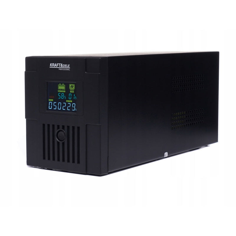 *BuZZ* UPS cu Stabilizator de Tensiune Kraft&Dele KD1930, 1200W, 2000vA