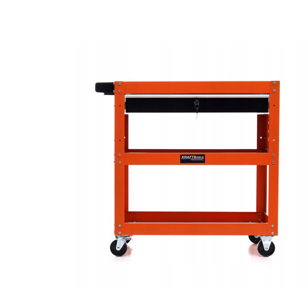 *OFERTE-DE-VARA* Carucior de atelier cu roti Kraft&Dele KD366, 2 rafturi