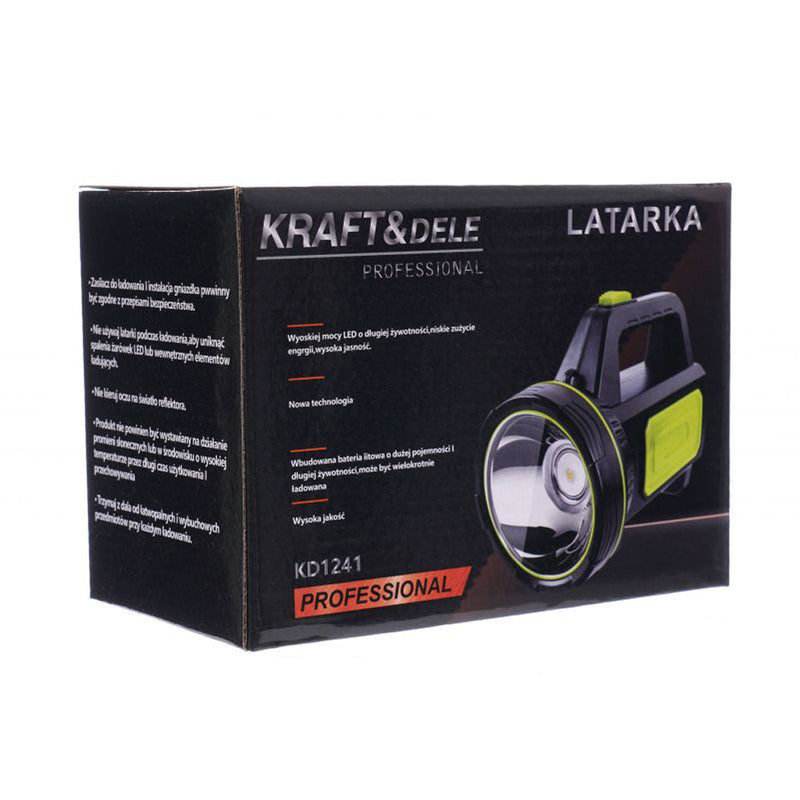 *OFERTELE-IEPURASULUI* Lampa LED cu acumulator Kraft&Dele KD1241, 10W, 1200Lm, baterie reincarcabila