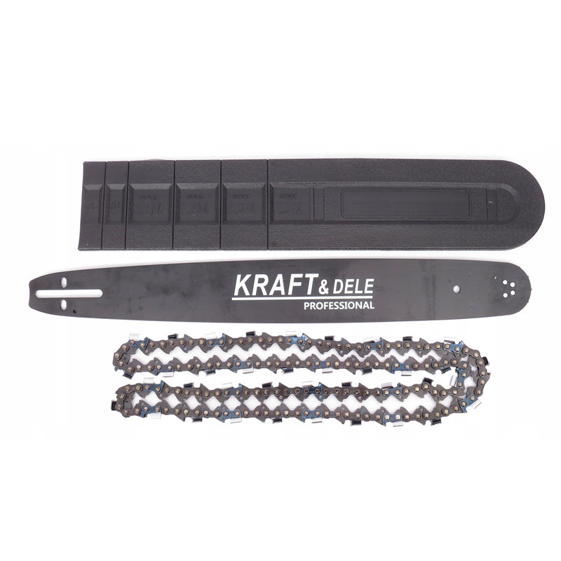 Drujba Kraft&Dele KD5012, 5.9CP, lama 50cm, Accesorii incluse