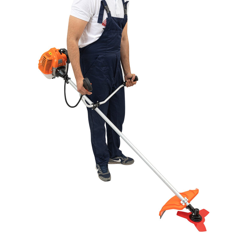 SEZONUL-OFERTELOR Motocoasa ALPIN PROFI® Porto 4680, 6CP, 11000Rpm, + 3 x Cap prasitoare + cultivator + drujba