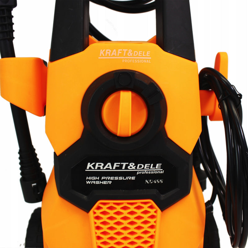 Aparat de spalat cu presiune Kraft&Dele KD498, 1900W, 6L/min, Accesorii incluse