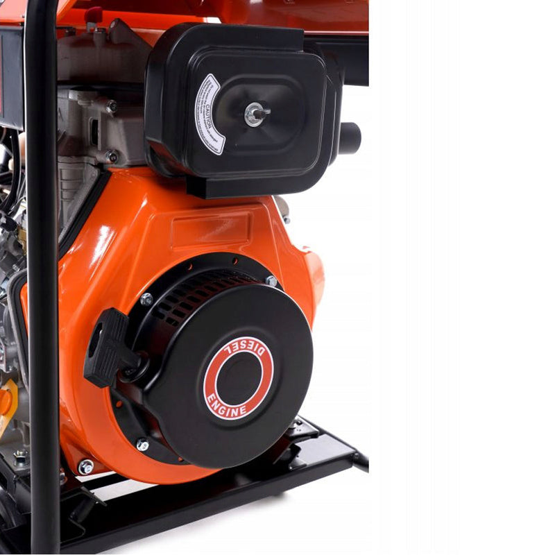 *OFERTELE-IEPURASULUI* Generator curent diesel Kraft&Dele KD167, 230V, stabilizator tensiune (AVR), roti transport si pornire la cheie