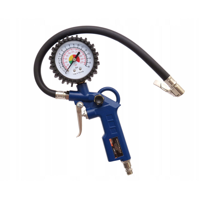 *OFERTELE-IEPURASULUI* Pistol cu manometru pentru umflarea anvelopelor Kraft&Dele KD427, conexiune 1/4