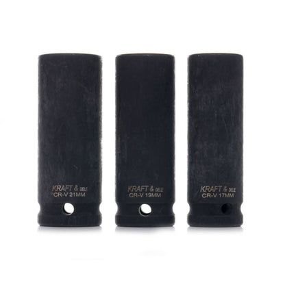 Set 3 prize cu impact Kraft&Dele KD11750, 1/2", 17-21mm