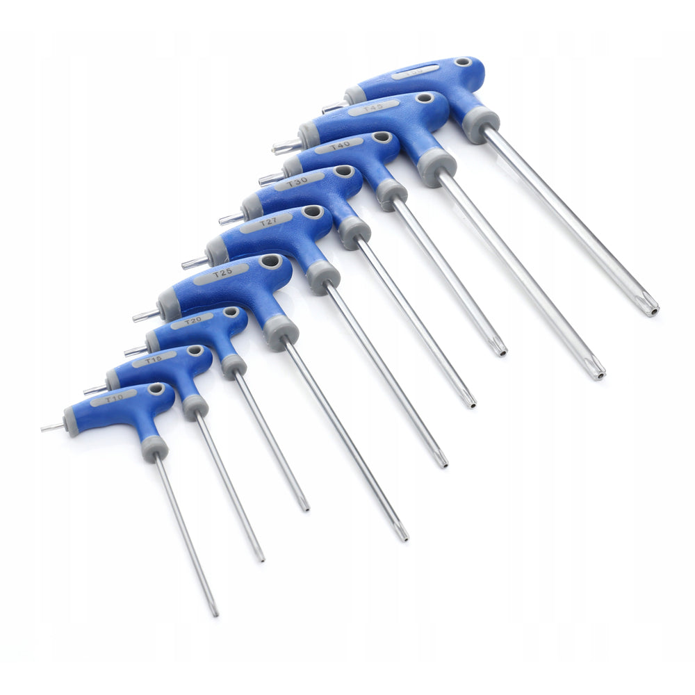 Set surubelnite hexagonale cu Torx Kraft&Dele KD10247, T10-T50