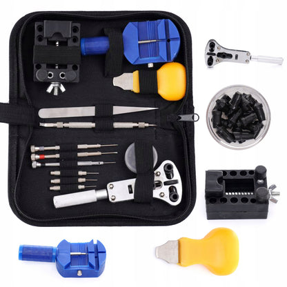 Set de instrumente pentru repararea ceasurilor 11207, 20 elemente