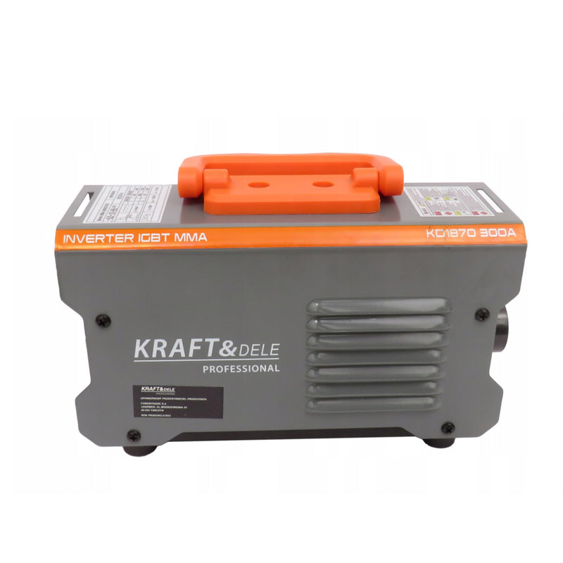 Aparat de sudura Kraft&Dele KD1870, MMA, 300A, Tehnologie IGBT, PWM si AntiStick