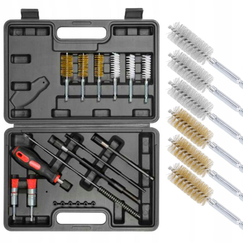 Set de perii pentru curatare scaune injectoare 10049, 19 buc