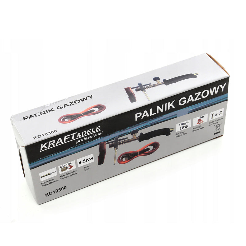 *OFERTELE-IEPURASULUI* Arzator cu gaz Kraft&Dele KD10300, 150cm, 1850 °C