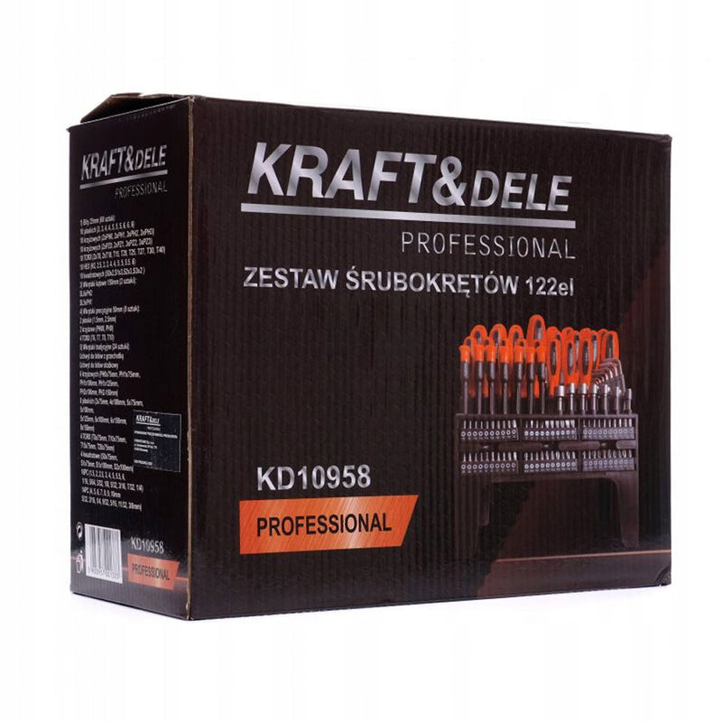 Set surubelnite si biti KRAFTSON % Import Polonia %  10958, 122buc