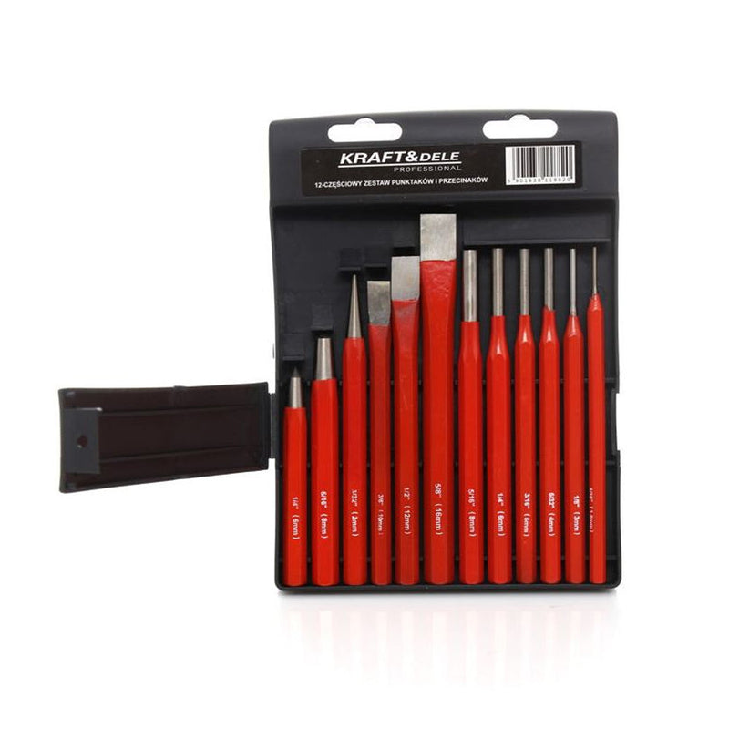 *OFERTELE-IEPURASULUI* Set dalti-dornuri si punctatoare Kraft&Dele KD10111, 12 buc