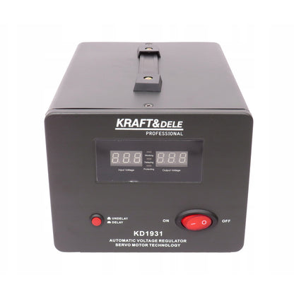 Stabilizator de tensiune Kraft&Dele KD1931, 1000VA, 230V