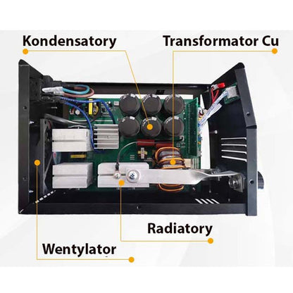 *OFERTE-DE-VARA* Set complet Aparat de sudura Kraft&Dele KD1870, MMA, 300A, Tehnologie IGBT, PWM si AntiStick
