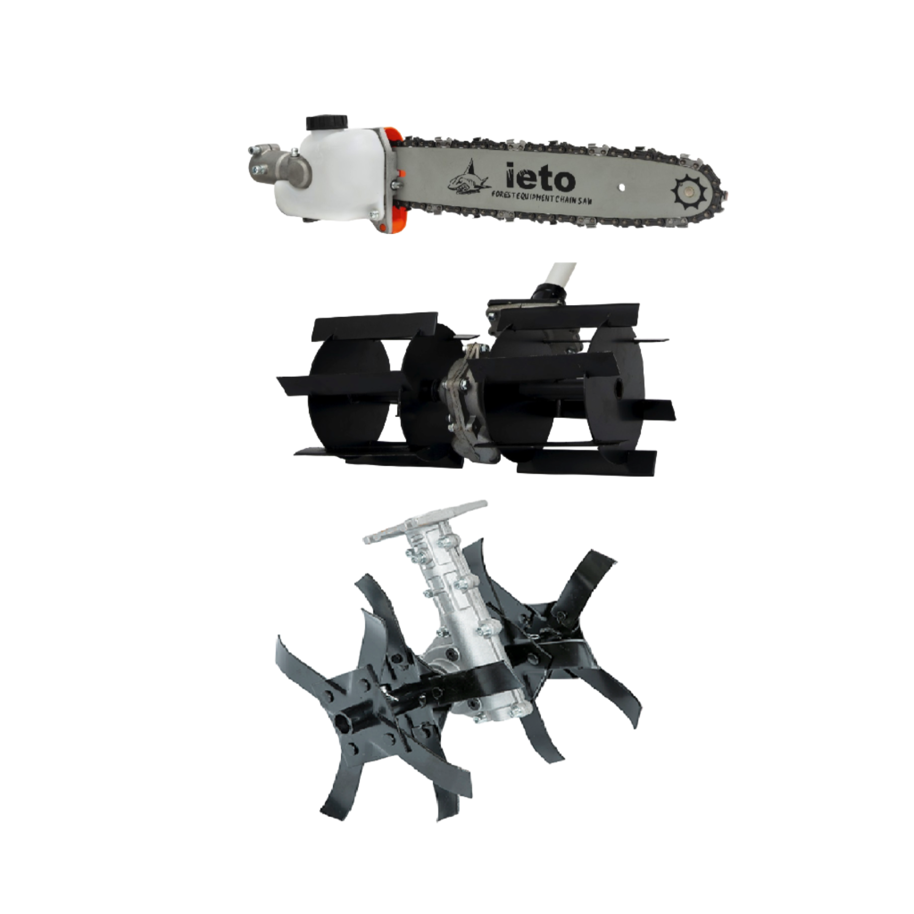 Cap Drujba+Cultivator+Prasitoare pentru motocoasa Palmira