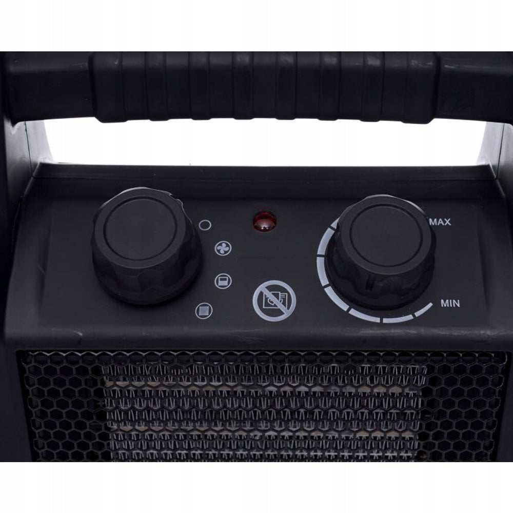 *OFERTE-DE-VARA* Aeroterma electrica Kraft&Dele KD11741, 3.5kW, trei trepte de putere 30/1500/3500 W, 220V