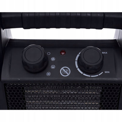 *OFERTE-DE-VARA* Aeroterma electrica Kraft&Dele KD11741, 3.5kW, trei trepte de putere 30/1500/3500 W, 220V