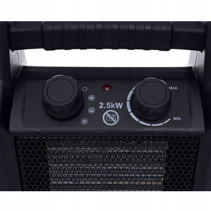 *OFERTE-DE-VARA* Aeroterma electrica Kraft&Dele KD11740, 2.5kW, trei trepte de putere 25/1000/2500 W, 220V