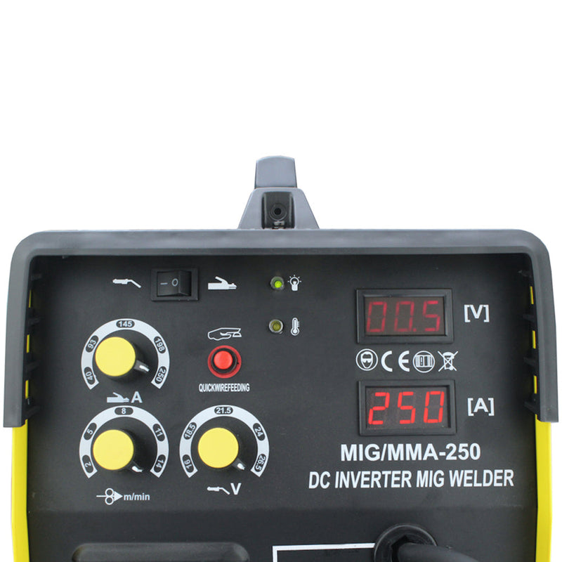 *OFERTELE-IEPURASULUI* Aparat de sudura cu sarma Kraft&Dele KD1836, MIG-MAG/MMA, 250A, galben