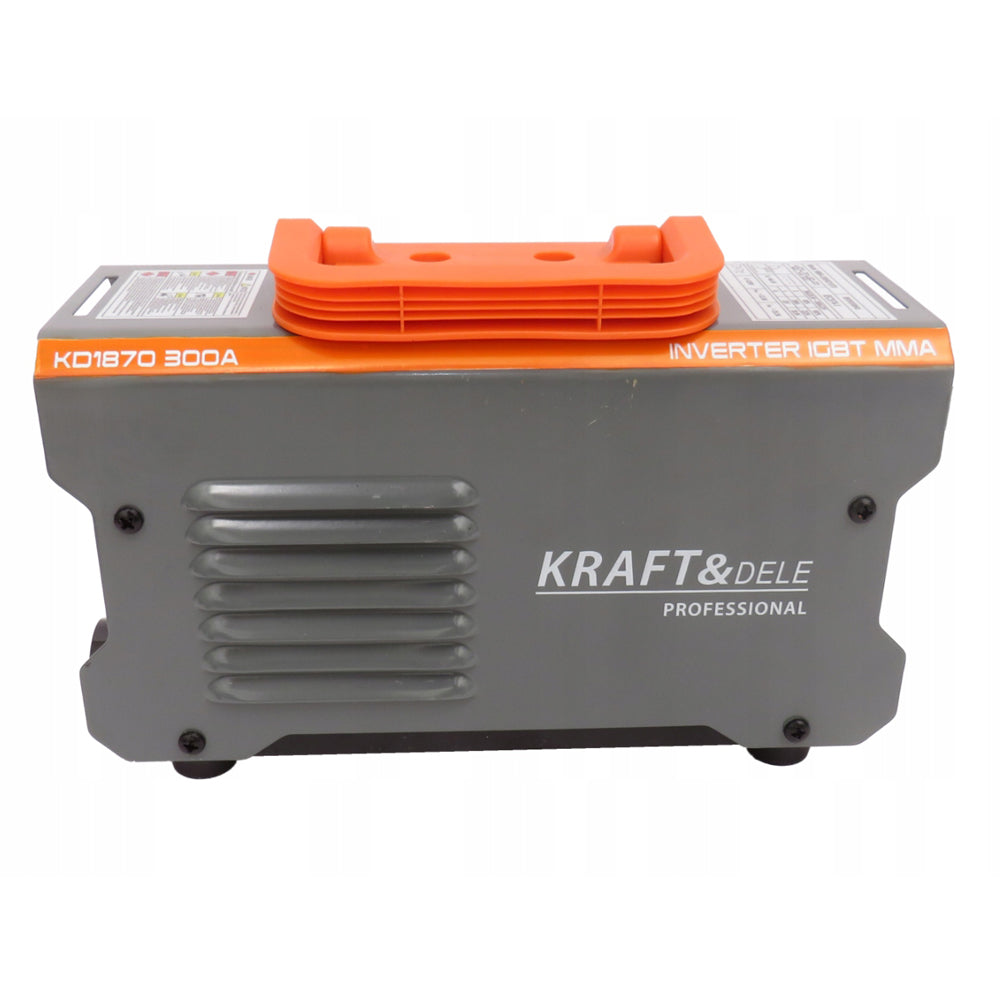 Aparat de sudura Kraft&Dele KD1870, MMA, 300A, Tehnologie IGBT, PWM si AntiStick