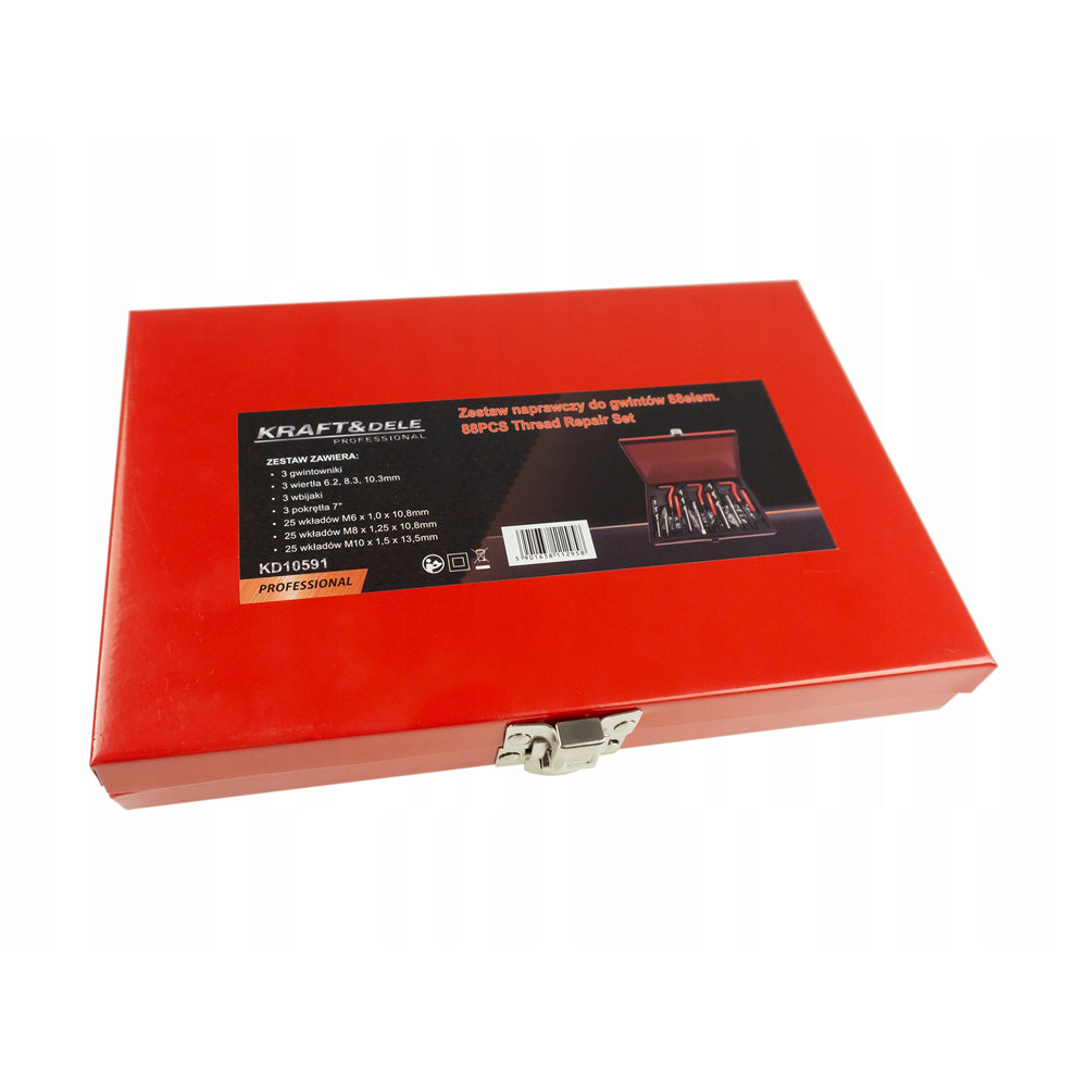 *OFERTE-DE-VARA* Kit reparatie filet Kraft&Dele KD10591, 88 bucati, valiza de transport inclusa