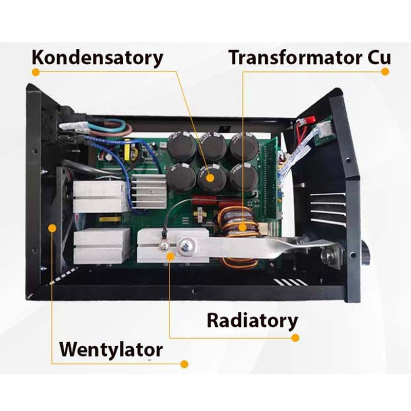 Aparat de sudura Kraft&Dele KD1871, MMA, 300A, Tehnologie IGBT, PWM si AntiStick