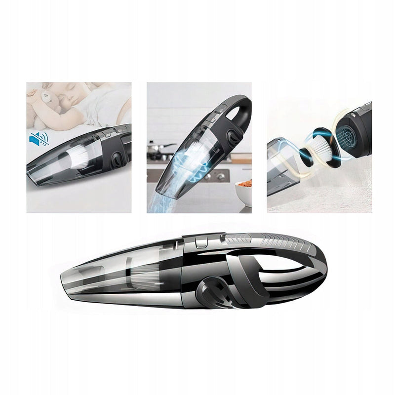 *OFERTELE-IEPURASULUI* Aspirator auto fara sac 5158, 120W, filtru reutilizabil