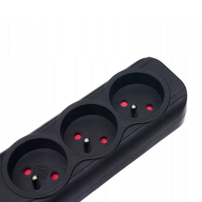 *OFERTE-DE-VARA* Prelungitor electric cu intrerupator Kraft&Dele KD4031, 3 prize, 2 mufe USB, 1.5m