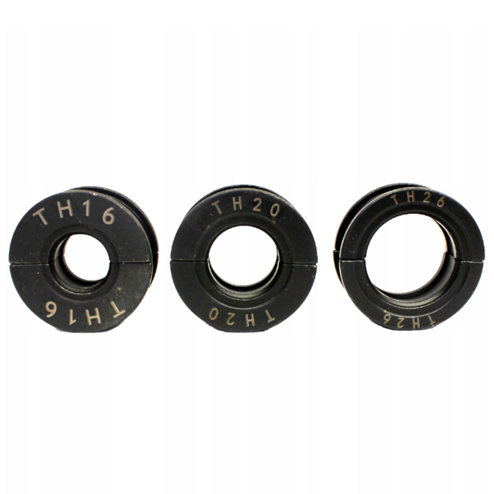 Cleste pentru sertizarea tevilor 10636, matrice TH16/TH20/TH26, valiza inclusa