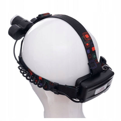 *OFERTE-DE-VARA* Lanterna LED pentru cap KRAFTSON % Import Polonia %  1245, raza de actiune 500m