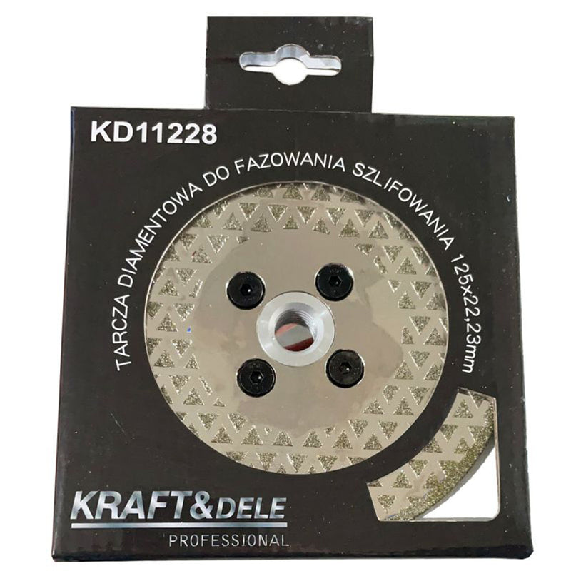 Lama diamantata pentru sanfrenare, slefuire tigla Kraft&Dele KD11228