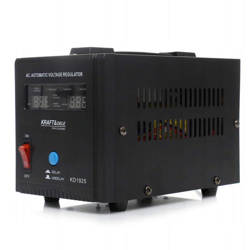 Stabilizator de tensiune Kraft&Dele KD1925 1000VA, 230V, profesional ( PRODUS RESIGILAT )