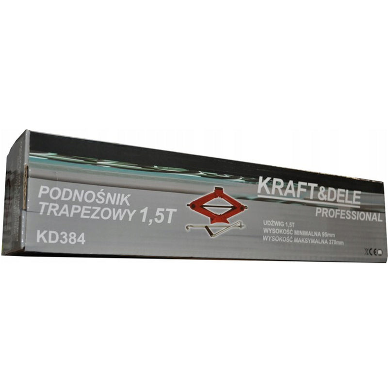 Cric auto trapezoidal Kraft&Dele KD384, 1.5 tone, 95-370mm