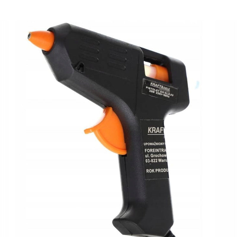 *OFERTELE-IEPURASULUI* Pistol de lipit Kraft&Dele KD10351, 20W, 7 batoane de silicon incluse