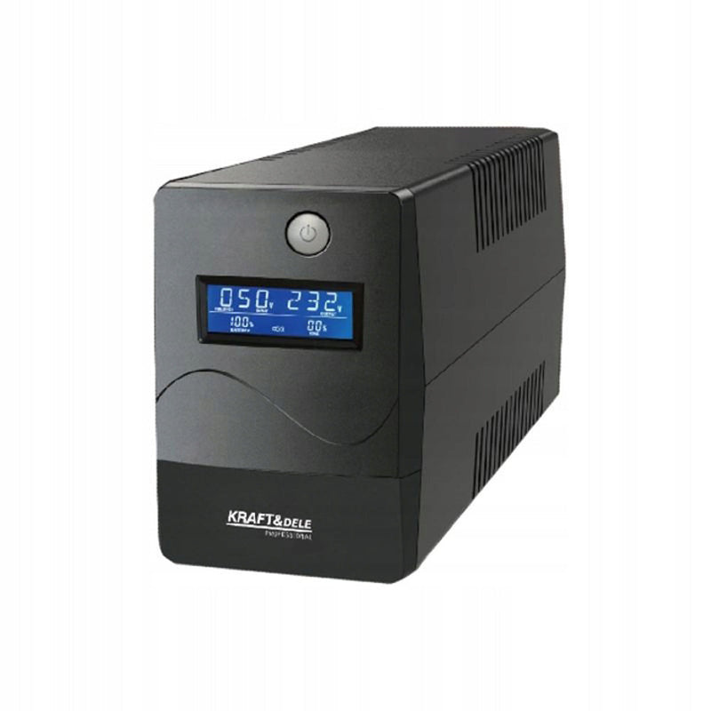 *PROMO* UPS cu Stabilizator de Tensiune Kraft&Dele KD1928, 600W, 1000vA, profesional