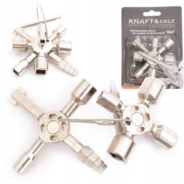 *OFERTELE-IEPURASULUI* Cheie universala 10 in 1 Kraft&Dele KD1134