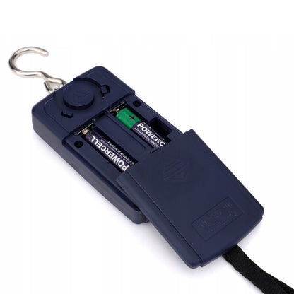 Cantar de mana electronic cu carlig, 50Kg, Kraft&Dele KD11414, Ecran LCD, Baterii 2xAAA