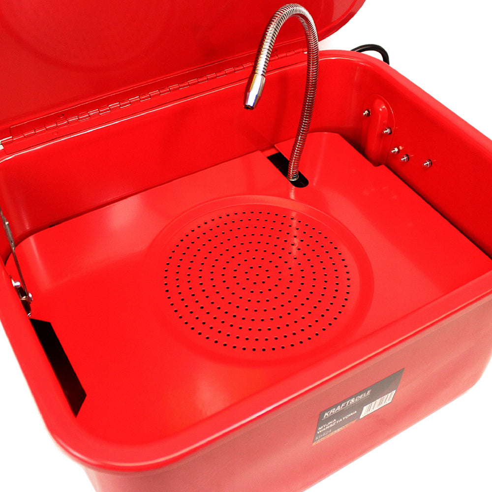 *OFERTE-DE-VARA* Masina de spalat si degresat piese auto cu pompa electrica, bazin 15L, Kraft&Dele KD424
