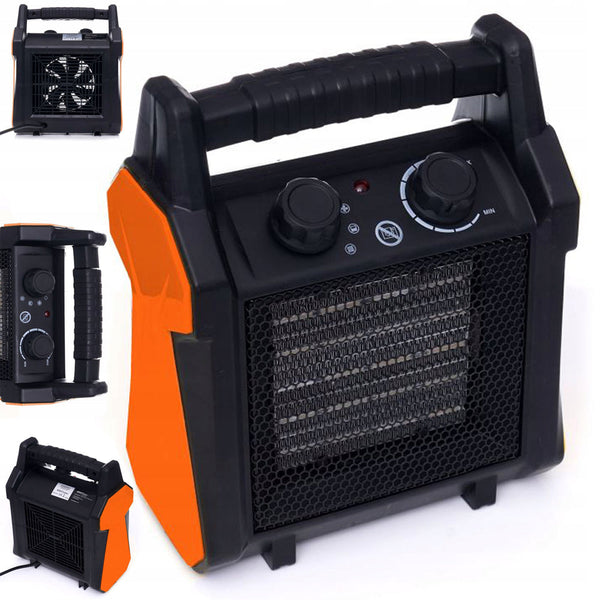 *OFERTELE-IEPURASULUI* Aeroterma electrica Kraft&Dele KD11741, 3.5kW, trei trepte de putere 30/1500/3500 W, 220V