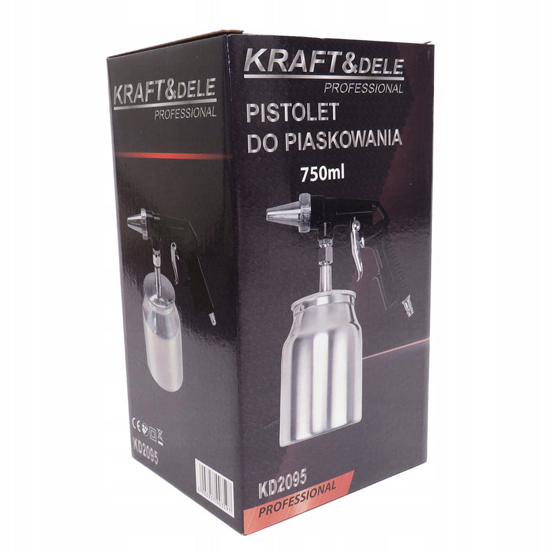 BLACK-is-BACK Pistol de vopsit pneumatic Kraft&Dele KD2095, Փ 1.4mm, 600ml