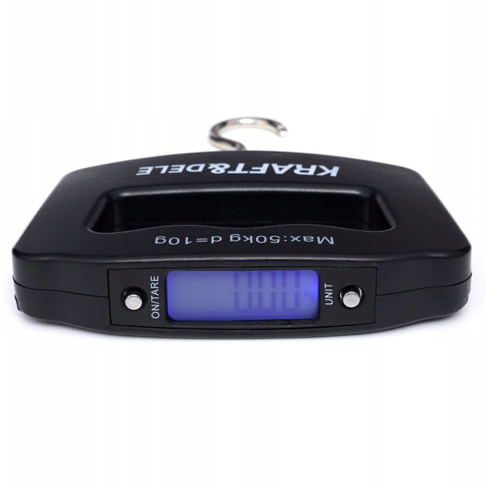 *OFERTE-DE-VARA* Cantar de mana electronic cu carlig, 50Kg, Kraft&Dele KD11416, Baterii 2xAAA