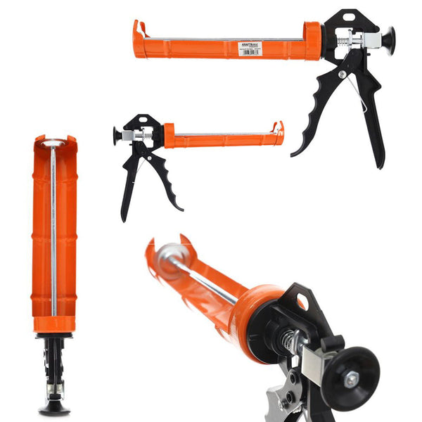 *OFERTELE-IEPURASULUI* Pistol manual pentru aplicat silicon tip tub KRAFTSON % Import Polonia %  10319, 230mm