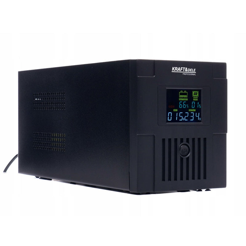 *BLACK FRIDAY* UPS cu Stabilizator de Tensiune Kraft&Dele KD1929, 900W, 1500vA, profesional