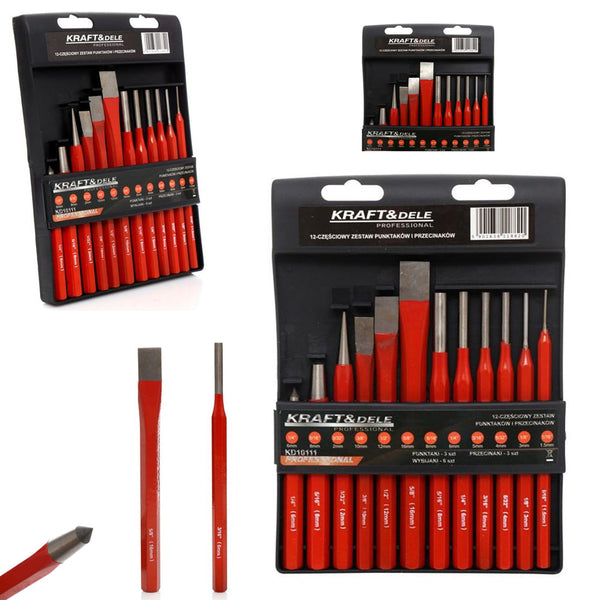 *OFERTELE-IEPURASULUI* Set dalti-dornuri si punctatoare Kraft&Dele KD10111, 12 buc