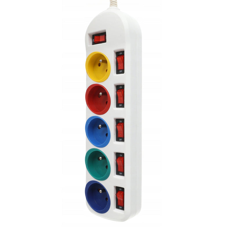 *OFERTELE-IEPURASULUI* Prelungitor electric cu intrerupator Kraft&Dele KD4001, 5 prize, 3m