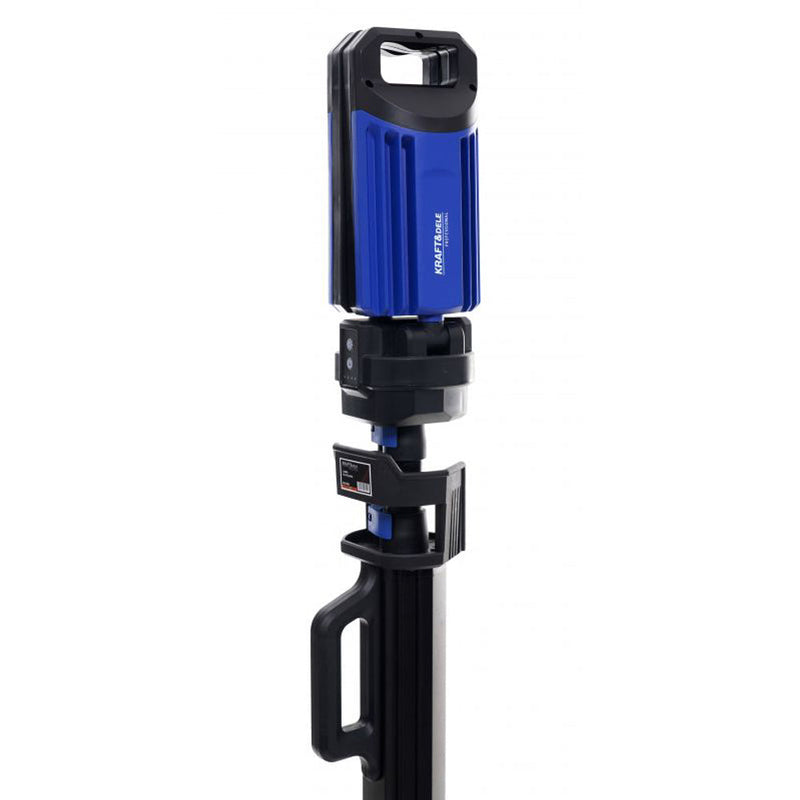 *OFERTELE-IEPURASULUI* Lampa multifunctionala reincarcabila Kraft&Dele KD1265, 2 proiectoare LED, 4000Lm, acumulator 4000mAh, 6 moduri, 2 culori, cu trepied , pentru ateliere, camping, constructii etc