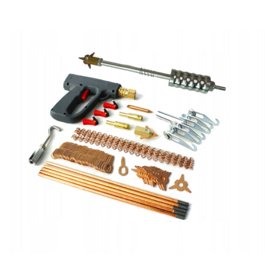 Accesorii pentru sudura in puncte KRAFTSON % Import Polonia %  10665, 86 piese