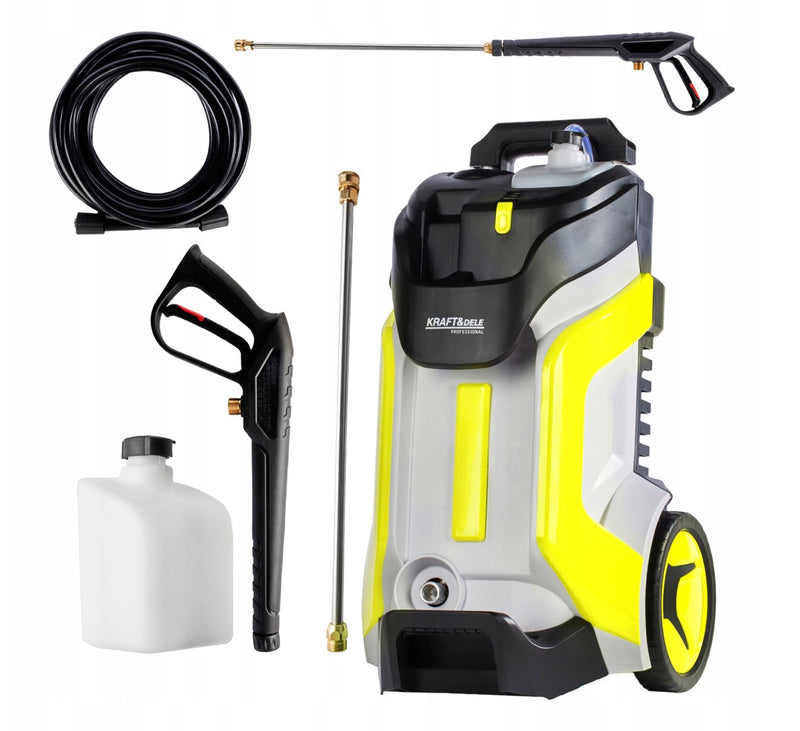 *OFERTELE-IEPURASULUI* Aparat de spalat cu presiune KRAFTSON % Import Polonia %  496, 2100W, 6L/min, Accesorii incluse